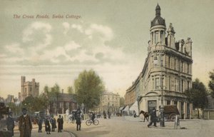 The Cross Roads, Swiss Cottage, London (colour photo) 作者 英国摄影师