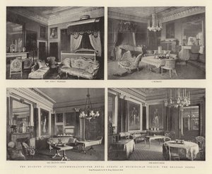 The Diamond Jubilee，白金汉宫的皇家宾客住宿，比利时客房