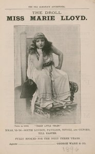 Droll Miss Marie Lloyd 作者 英国摄影师