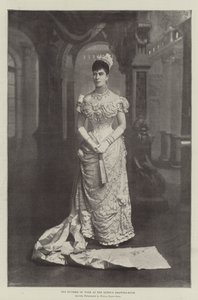 约克公爵夫人在皇后区绘图室 作者 English Photographer