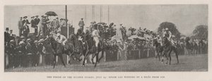 Eclipse Stakes的结束，7月19日，Epsom Lad由Ian的一位负责人赢得 作者 英国摄影师