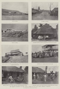 西非的法国侵略，尼日尔皇家公海领土的场景 作者 English Photographer