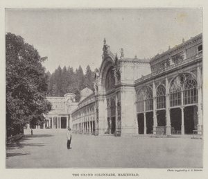 Marienbad是Grand Colonnade 作者 英国摄影师