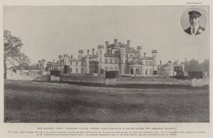 Kaisers参观，Lowther城堡，Lonsdale勋爵正在娱乐他的皇家陛下 作者 英国摄影师