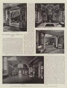 The Late Lord Leightons House，位于肯辛顿荷兰公园路