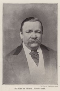已故的George Augustus Sala先生 作者 英国摄影师