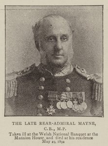 海军少将Mayne，CB，MP 作者 英国摄影师