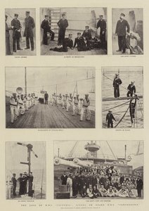 维多利亚HMS的损失，HMS Camperdown上的场景
