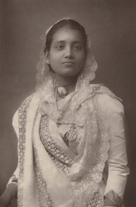 Kuch Behar的Maharani 作者 英国摄影师