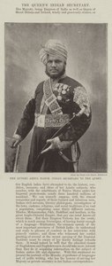 女王的印度秘书Munshi Abdul Harim 作者 英国摄影师