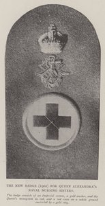 女王亚历山德拉斯海军护理姐妹的新徽章（1902年） 作者 英国摄影师