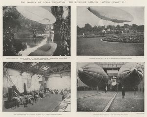 空中航行问题，航行气球，Santos Dumont VI 作者 English Photographer