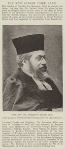 牧师Hermann Adler博士，英国联合犹太人教会的首席拉比 作者 英国摄影师