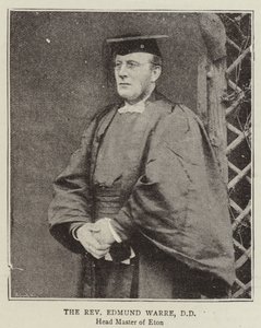 牧师Edmund Warre，DD 作者 英国摄影师