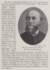 彼得伯勒的新院长Reverend Prebendary Barlow 作者 英国摄影师