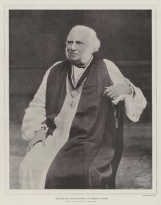 正确的牧师William Stubbs，DD，牛津主教 作者 英国摄影师