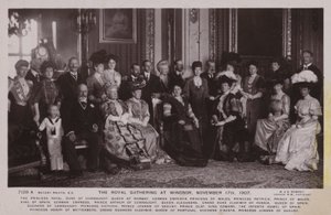 1907年11月17日，温莎皇家集会 作者 英国摄影师