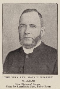 The Very Reverend Watkin Herbert Williams 作者 英国摄影师
