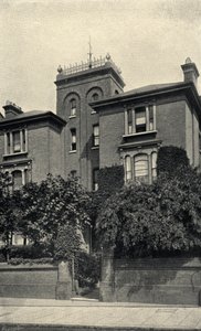 Theodore Watts-Dunton（1832-1914）在Putney Hill的故乡 作者 英国摄影师