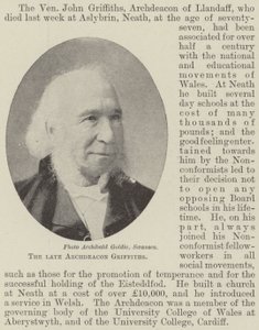 已故的Archdeacon Griffiths 作者 英国摄影师