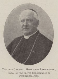 已故红衣主教Miescelaus Ledochowski，神圣会众宣传员 作者 英国摄影师