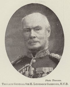 已故的H H Lynedoch Gardiner将军，KCB 作者 英国摄影师