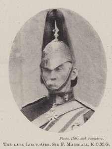 已故的中将F F Marshall爵士，KCMG 作者 英国摄影师