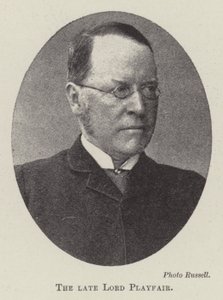 已故的Lord Playfair 作者 英国摄影师