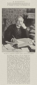 已故的M Waddington，前法国驻伦敦大使 作者 英国摄影师