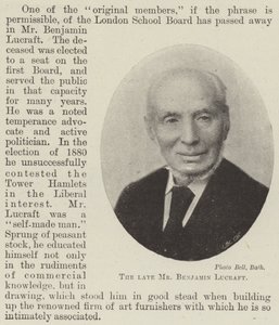 已故的Benjamin Lucraft先生 作者 英国摄影师