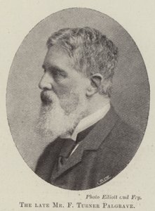 已故的F Turner Palgrave先生 作者 英国摄影师