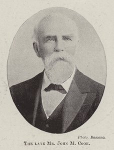 已故的John M Cook先生 作者 英国摄影师