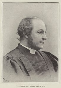 已故的牧师Edwin Hatch，DD 作者 英国摄影师