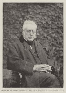 已故爵士George Biddell Airy，KCB，前天文学家 - 皇家 作者 英国摄影师