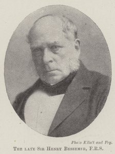 已故的Sir Henry Bessemer，FRS 作者 英国摄影师