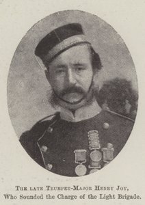 已故的小号大师亨利·乔伊（Henry Joy）吹响了轻型旅的指挥官 作者 英国摄影师