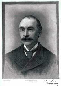 托马斯哈代，1892年 作者 英国摄影师