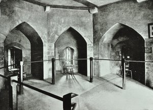 伦敦塔，塔山：1895年在Beauchamp塔的州监狱 作者 英国摄影师