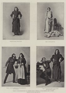在英国舞台上的Trilby，作为Svengali的Beerbohm Tree先生和作为Trilby的Dorothea Baird小姐