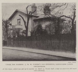 在Hammer，JMW Turners Old Residence，Sandycombe Lodge，Twickenham 作者 英国摄影师