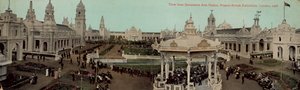 1908年伦敦法国 - 英国展览艺术宫的视图 作者 英国摄影师