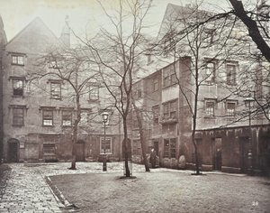 Barnards Inn，伦敦，1879年的视图 作者 英国摄影师