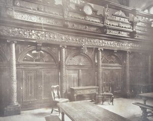 格雷斯旅馆大厅，伦敦，1885年的视图 作者 英国摄影师
