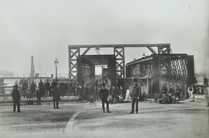 Woolwich轮渡看法，1889年 作者 英国摄影师