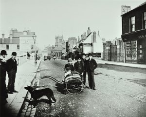 旺兹沃思大街：向西看，1890年 作者 英国摄影师