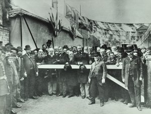 Westferry Road：1885年解放收费公路 作者 英国摄影师