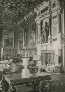 冬季客厅，Hatfield House 作者 英国摄影师