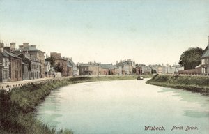 剑桥郡维斯比赫（Wisbech）（彩色照片）。 作者 英国摄影师