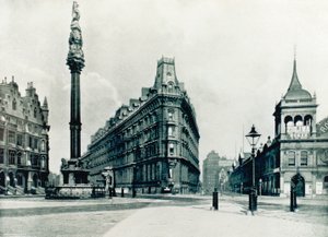 威斯敏斯特柱，Queen Annes Mansions和皇家水族馆 作者 英国摄影师