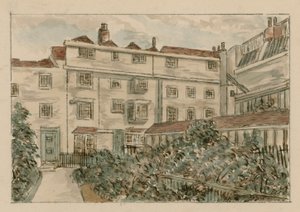 霍尔伯恩菲尔特巷13-15 Nevills Court，1900年草图（纸上写着） 作者 英语学校